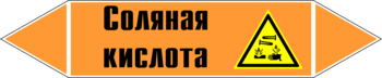 Маркировка трубопровода "соляная кислота" (k26, пленка, 252х52 мм)" - Маркировка трубопроводов - Маркировки трубопроводов "КИСЛОТА" - Информационные стенды, перекидные системы. Магазин охраны труда shopstend.ru